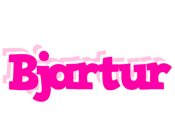 Bjartur dancing logo