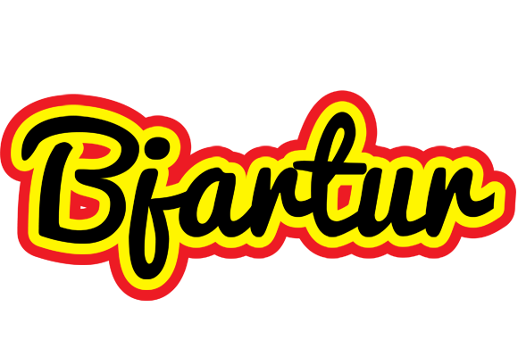Bjartur flaming logo