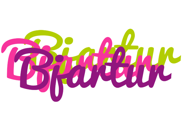 Bjartur flowers logo