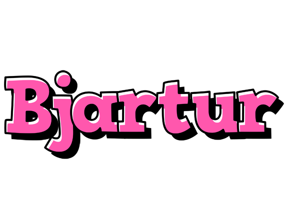 Bjartur girlish logo