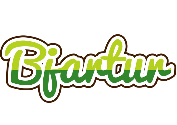 Bjartur golfing logo