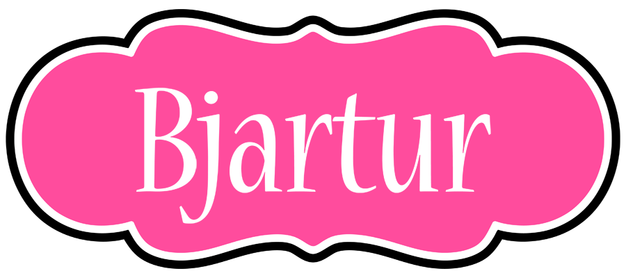 Bjartur invitation logo