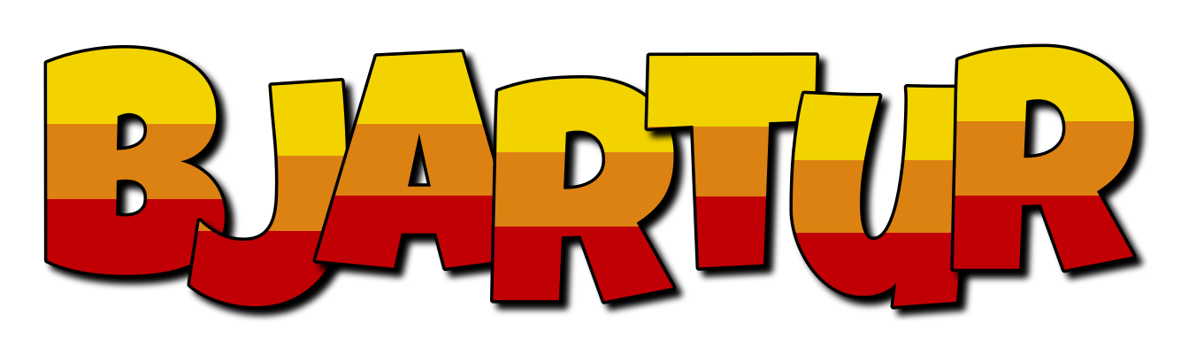 Bjartur jungle logo