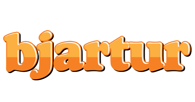 Bjartur orange logo