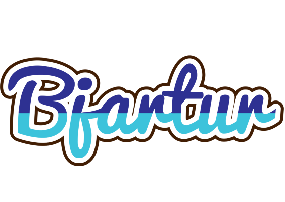 Bjartur raining logo
