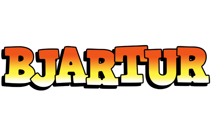 Bjartur sunset logo