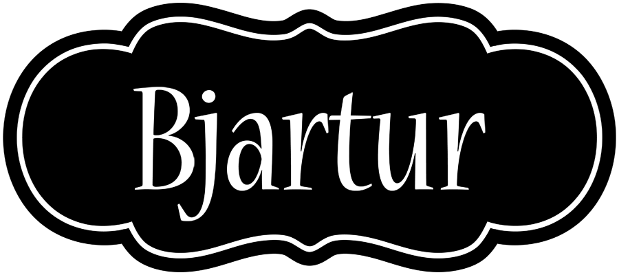 Bjartur welcome logo