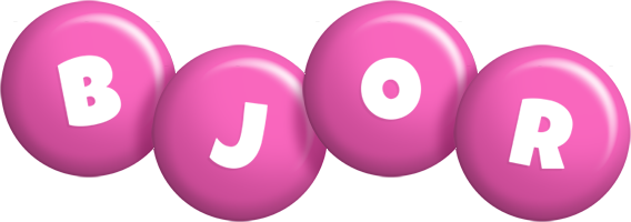 Bjor candy-pink logo