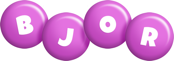 Bjor candy-purple logo