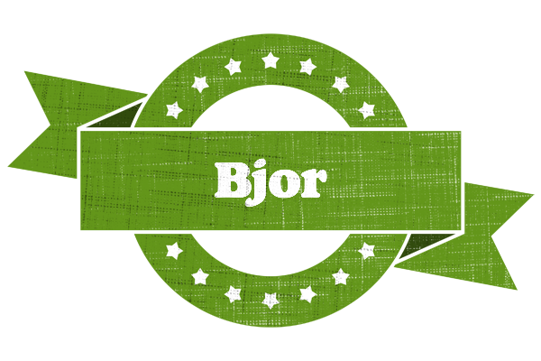 Bjor natural logo