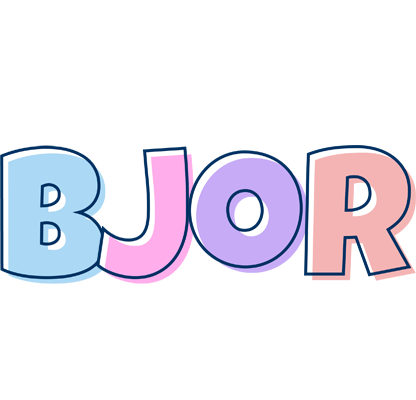 Bjor pastel logo