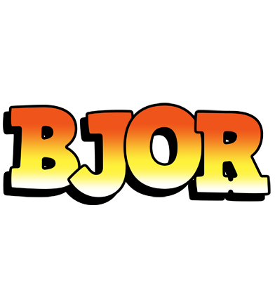 Bjor sunset logo
