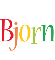 Bjorn birthday logo