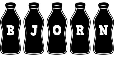 Bjorn bottle logo