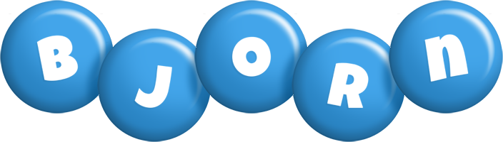 Bjorn candy-blue logo