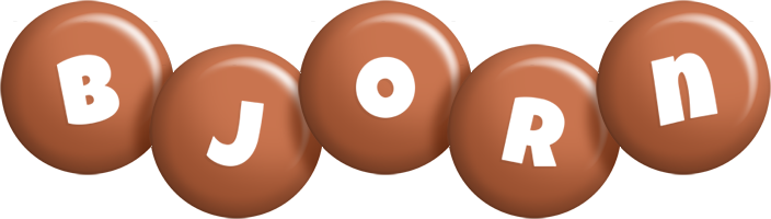 Bjorn candy-brown logo