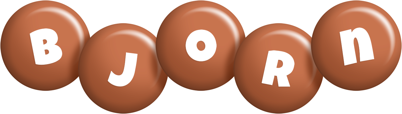Bjorn candy-brown logo