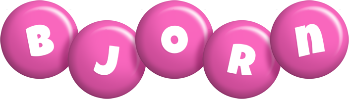 Bjorn candy-pink logo