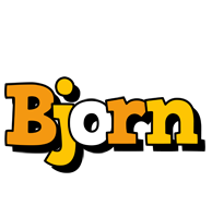 Bjorn cartoon logo