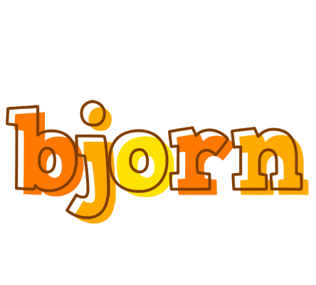 Bjorn desert logo