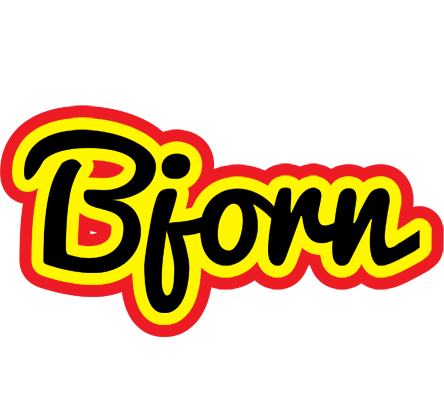 Bjorn flaming logo