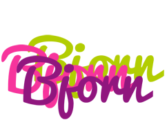 Bjorn flowers logo