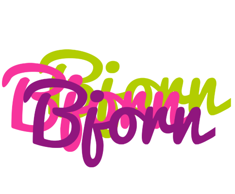 Bjorn flowers logo