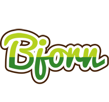 Bjorn golfing logo