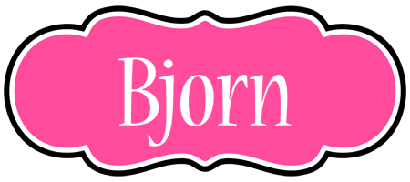 Bjorn invitation logo