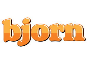 Bjorn orange logo