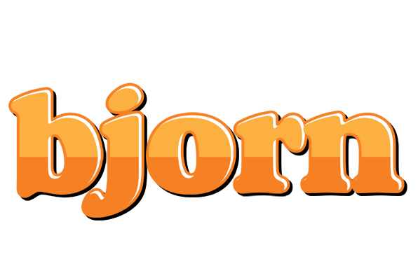 Bjorn orange logo