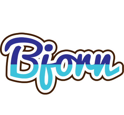 Bjorn raining logo