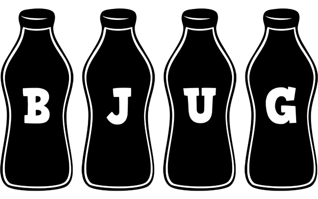 Bjug bottle logo