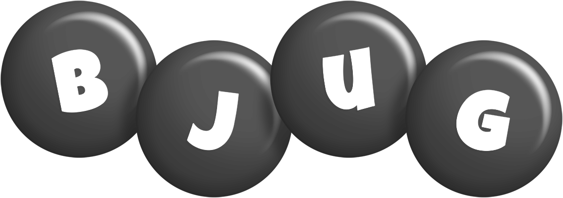 Bjug candy-black logo