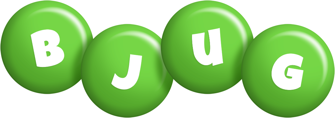 Bjug candy-green logo