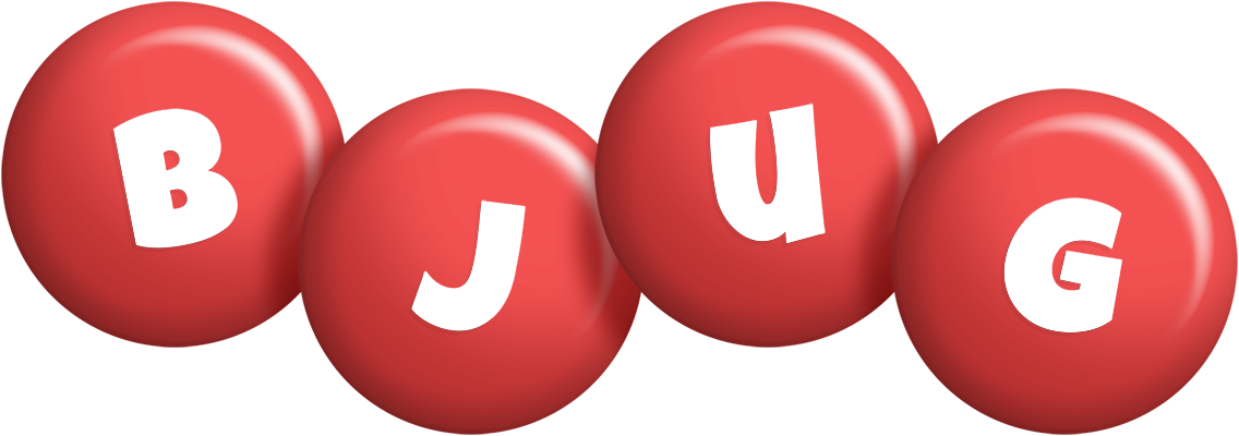 Bjug candy-red logo