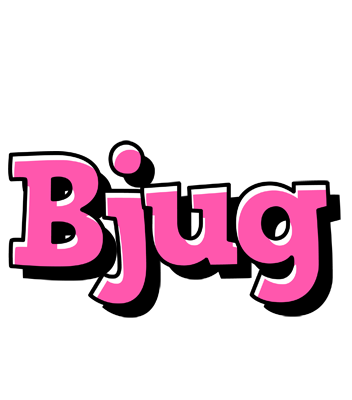 Bjug girlish logo