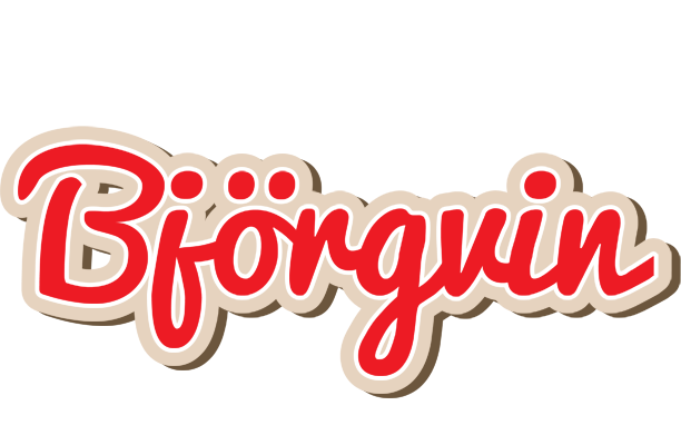 Björgvin chocolate logo