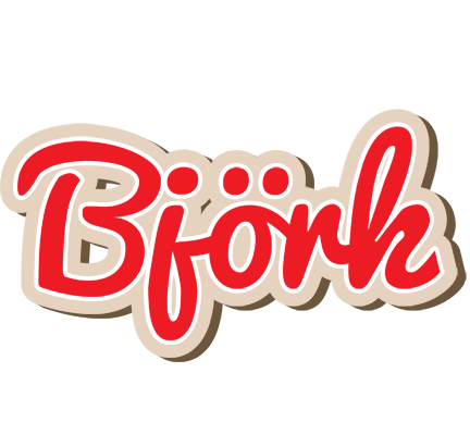 Björk chocolate logo