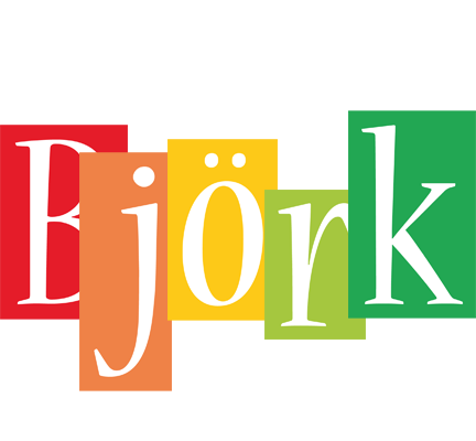 Björk colors logo
