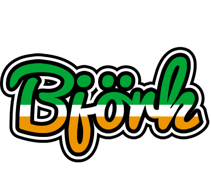 Björk ireland logo