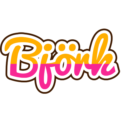 Björk smoothie logo