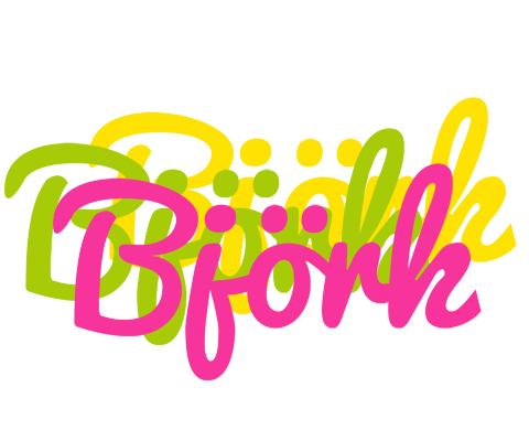 Björk sweets logo