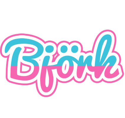 Björk woman logo
