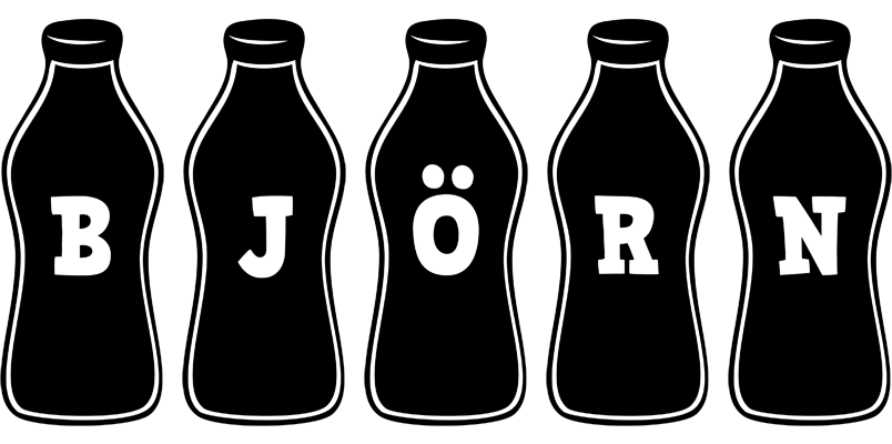 Björn bottle logo