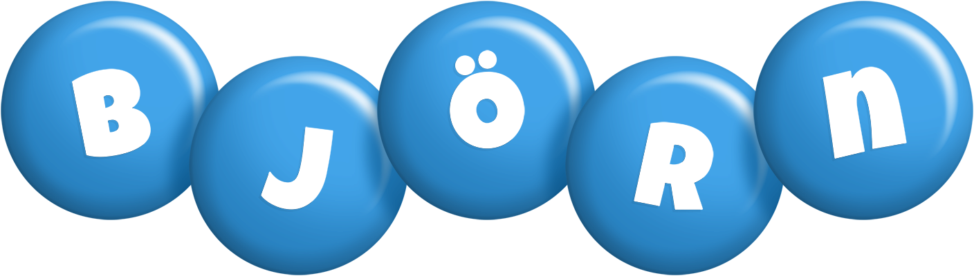 Björn candy-blue logo