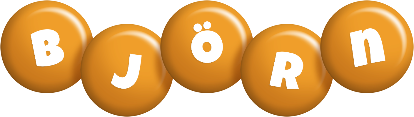 Björn candy-orange logo