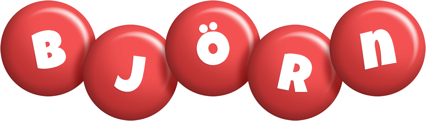 Björn candy-red logo