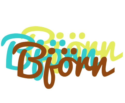 Björn cupcake logo
