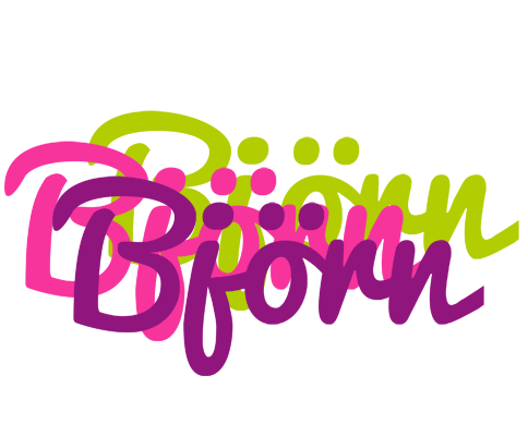 Björn flowers logo